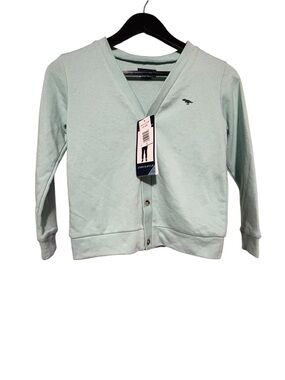 ANDY & EVAN Kids Mint V-Neck Cardigan. Size 8